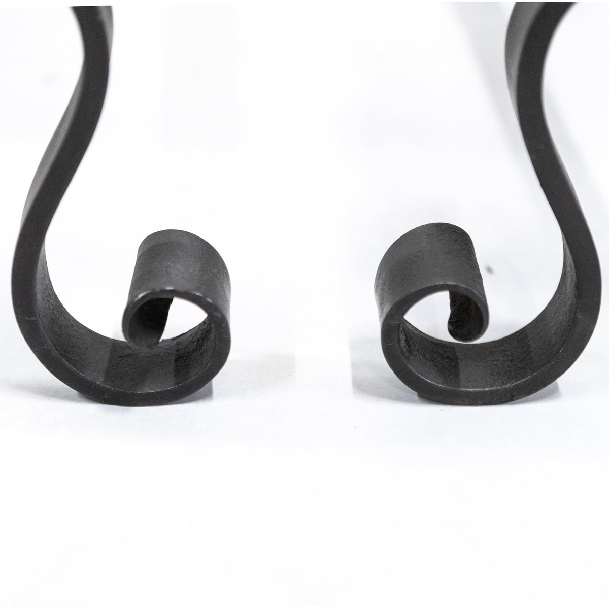 Ornate Antique Wrought Iron Firedogs | The Architectural Forum