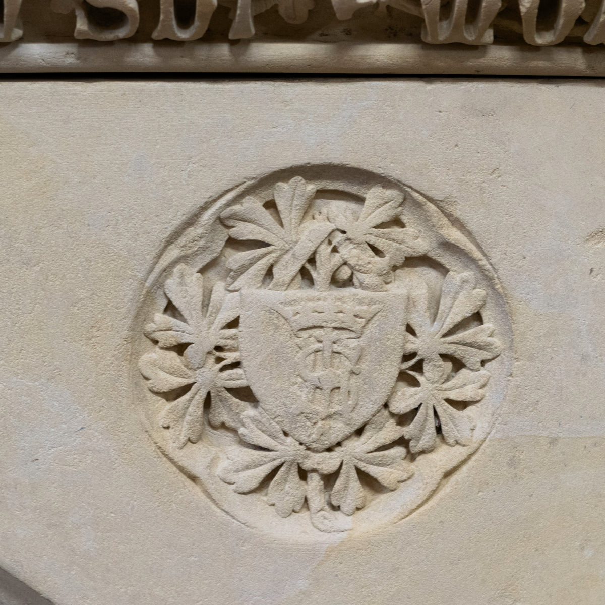 Antique 19th Century French Gothic Revival Stone Chimneypiece | The Architectural Forum