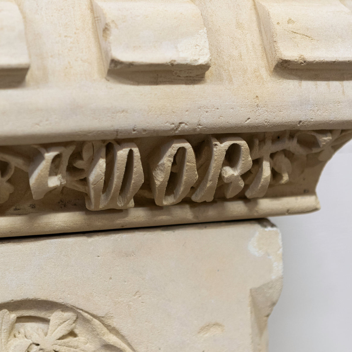 Antique 19th Century French Gothic Revival Stone Chimneypiece | The Architectural Forum