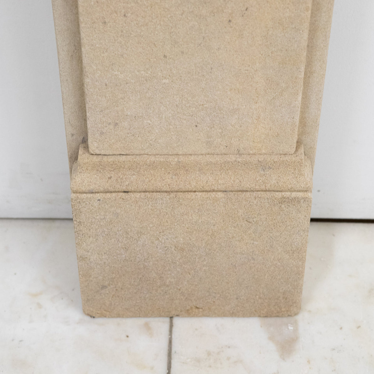 Antique Bath Stone Fireplace Surround With Corbels | The Architectural Forum