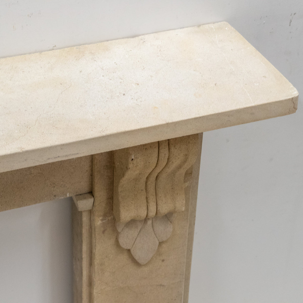 Antique Bath Stone Fireplace Surround With Corbels | The Architectural Forum