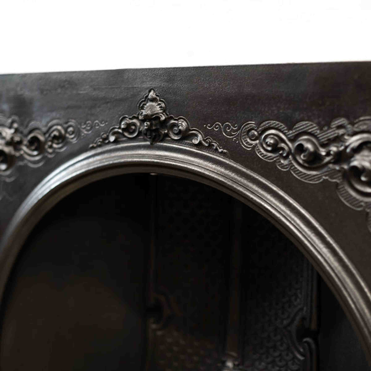 Antique Victorian Cast Iron Arched Fireplace Insert | The Architectural Forum
