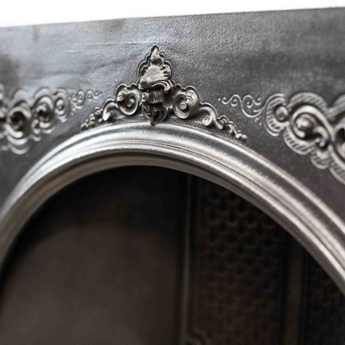Antique Victorian Cast Iron Arched Fireplace Insert | The Architectural Forum