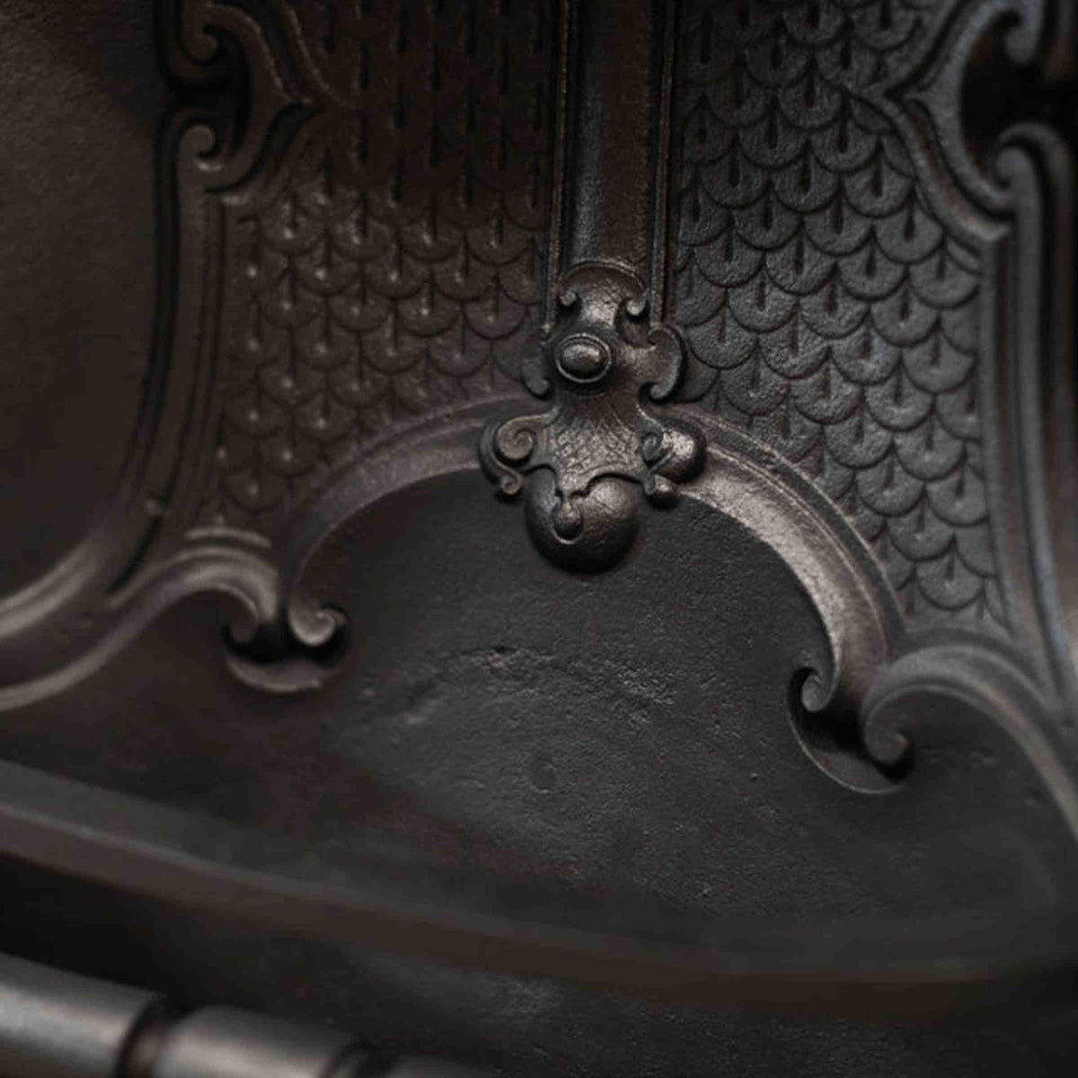 Antique Victorian Cast Iron Arched Fireplace Insert | The Architectural Forum