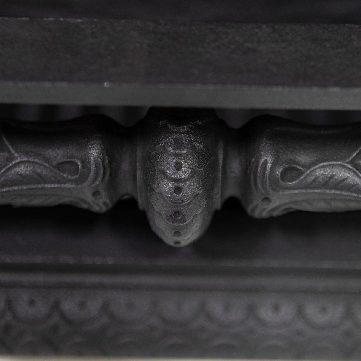 Reclaimed Antique Cast Iron Arched Fireplace Insert | The Architectural Forum