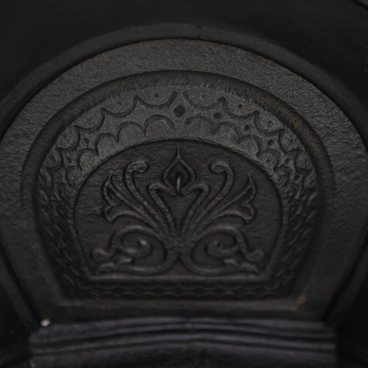 Reclaimed Antique Cast Iron Arched Fireplace Insert | The Architectural Forum