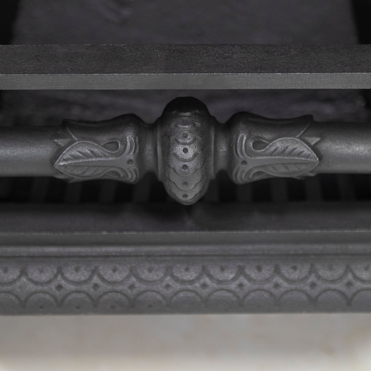 Reclaimed Antique Cast Iron Arched Fireplace Insert | The Architectural Forum