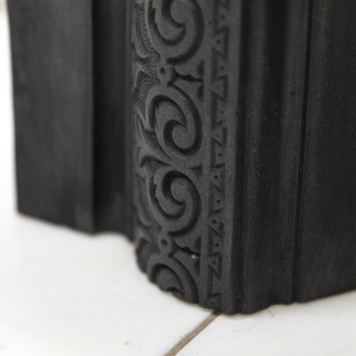 Reclaimed Antique Cast Iron Arched Fireplace Insert | The Architectural Forum