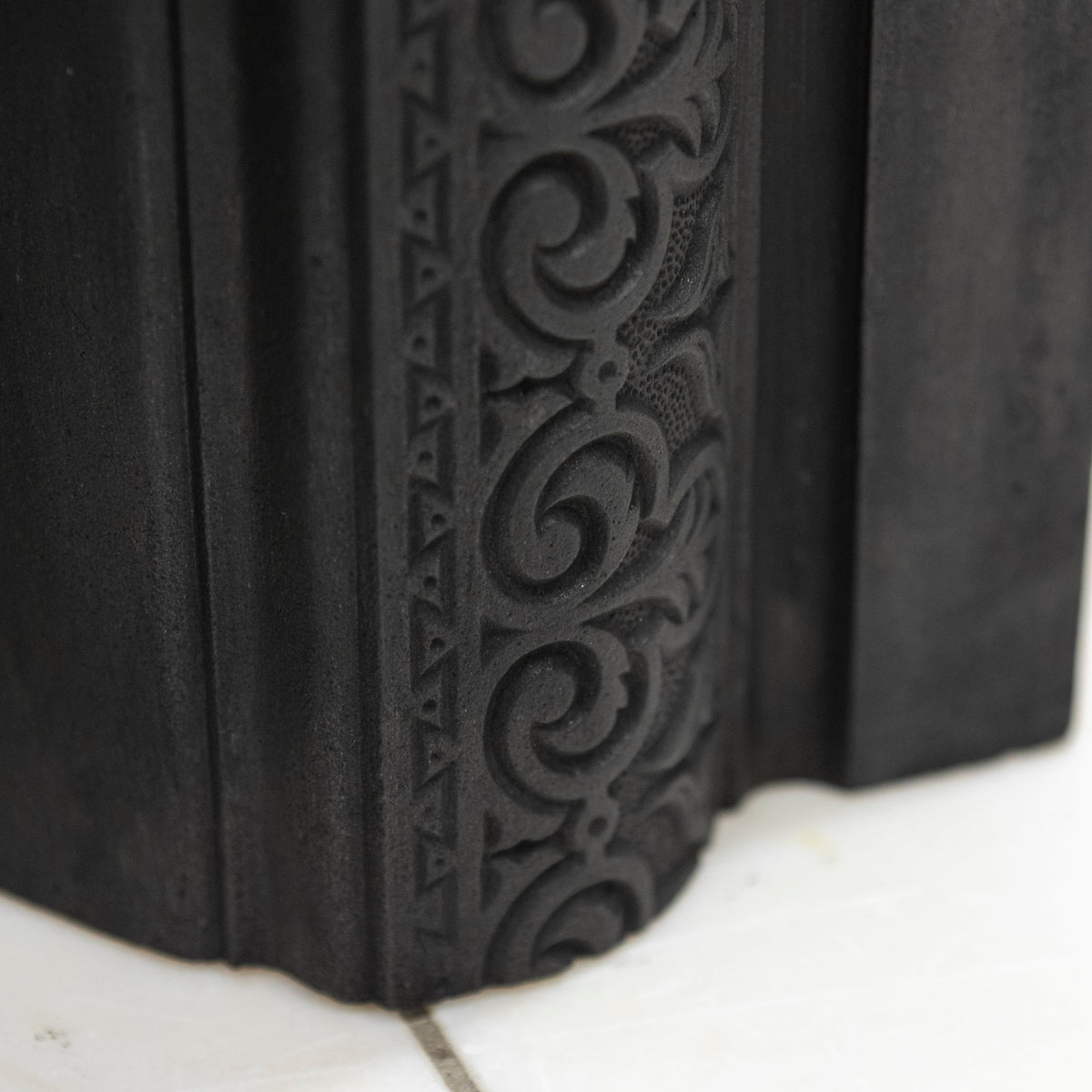 Reclaimed Antique Cast Iron Arched Fireplace Insert | The Architectural Forum