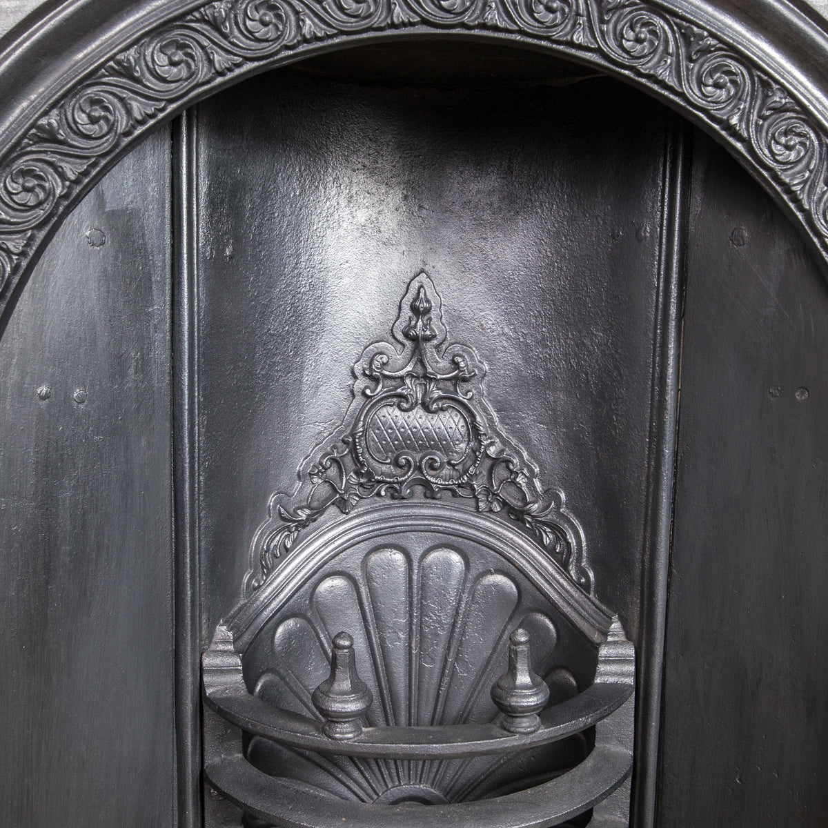 Antique Early Victorian Cast Iron Insert | The Architectural Forum