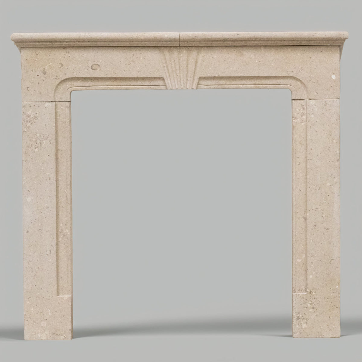 Reclaimed Portland Stone Art Deco Fireplace Surround