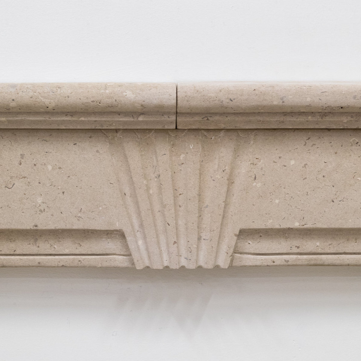 Reclaimed Portland Stone Art Deco Fireplace Surround | The Architectural Forum