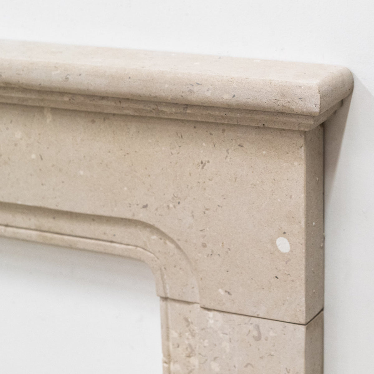 Reclaimed Portland Stone Art Deco Fireplace Surround