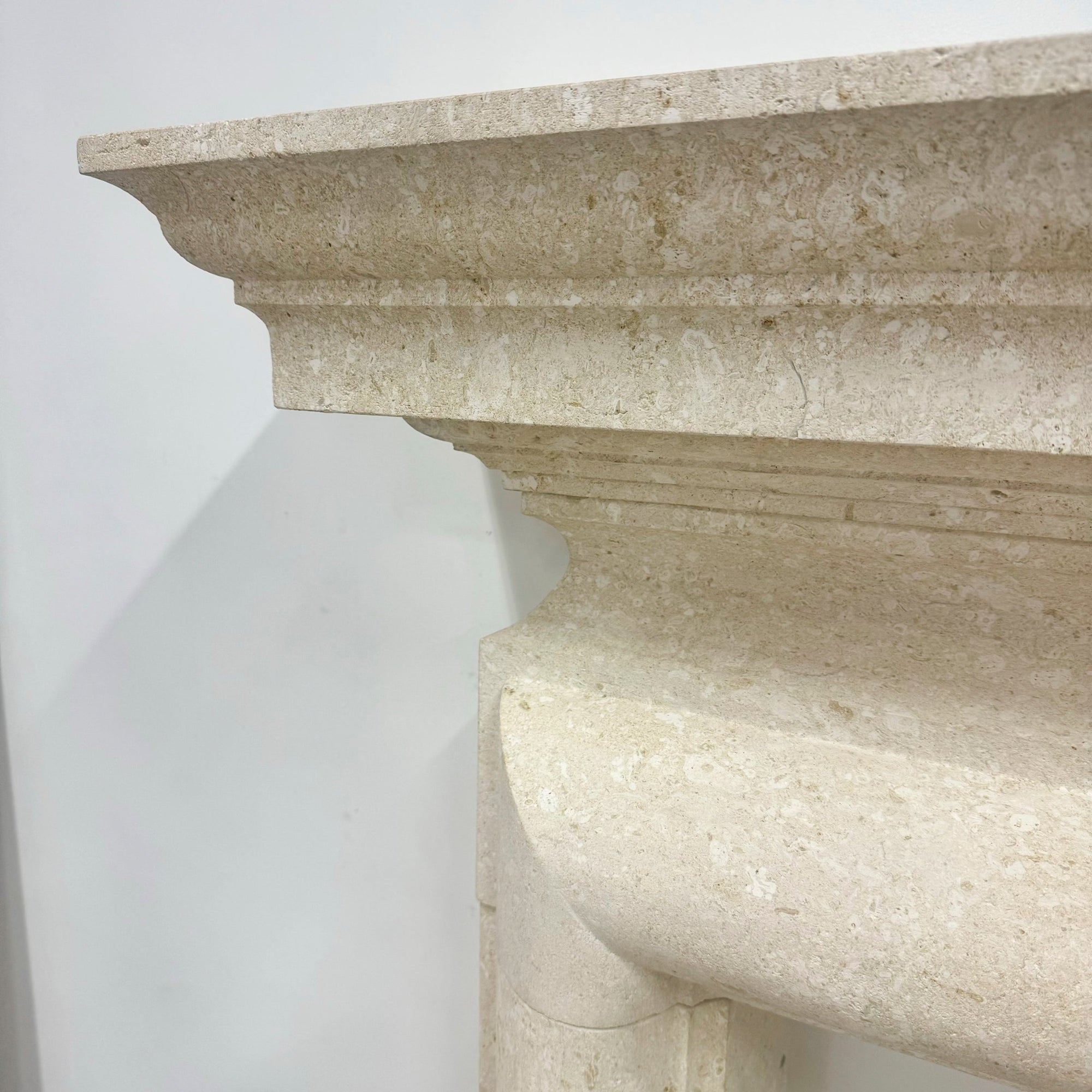 Reclaimed Bath Stone Fireplace Surround | The Architectural Forum