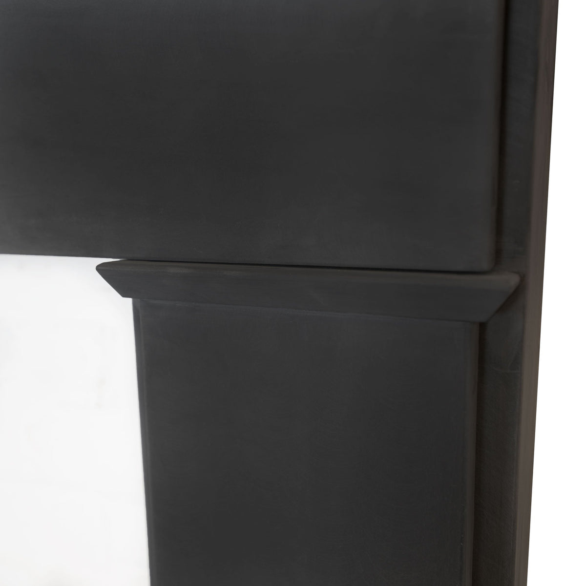 Late Georgian/Victorian Style Black Slate Fireplace Surround | The Architectural Forum