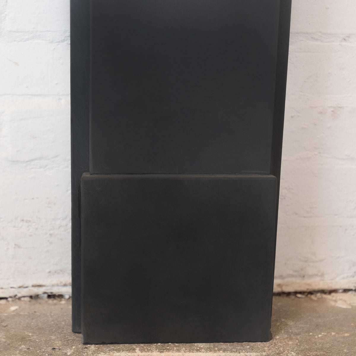 Late Georgian/Victorian Style Black Slate Fireplace Surround | The Architectural Forum