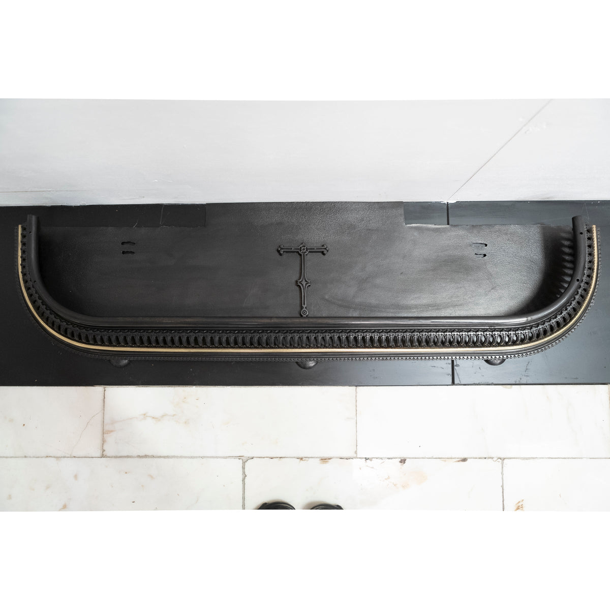 Antique Fireplace Fender | The Architectural Forum