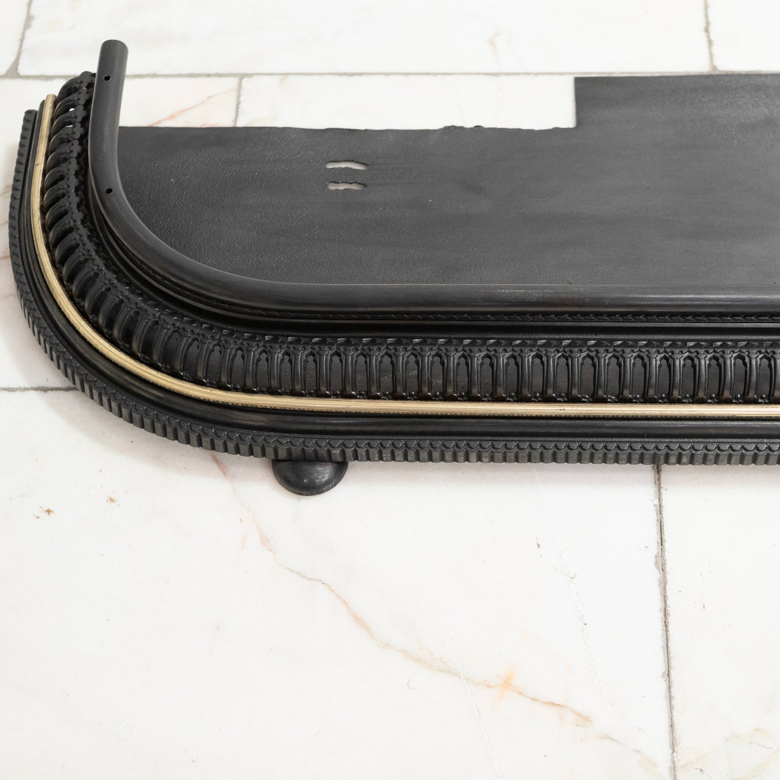 Antique Fireplace Fender | The Architectural Forum