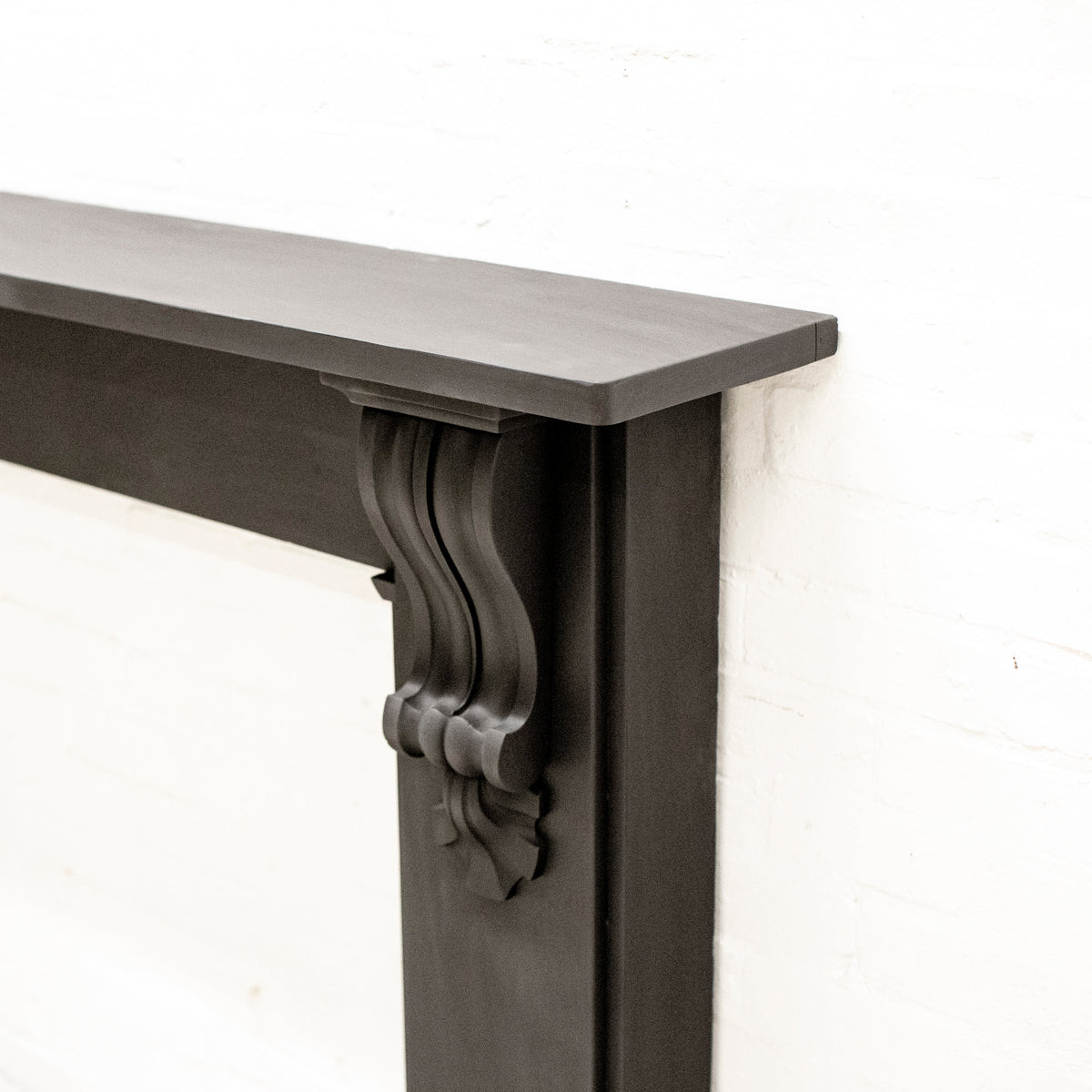 Slate Antique Fireplace Surround With Corbels | The Architectural Forum