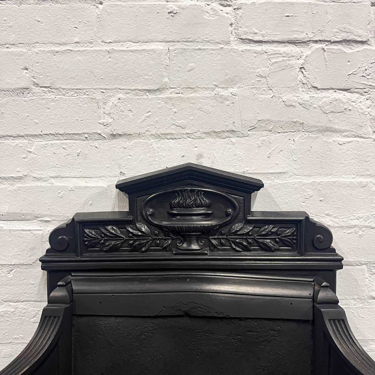 Antique Victorian Cast Iron and Brass Fire Basket | The Architectural Forum