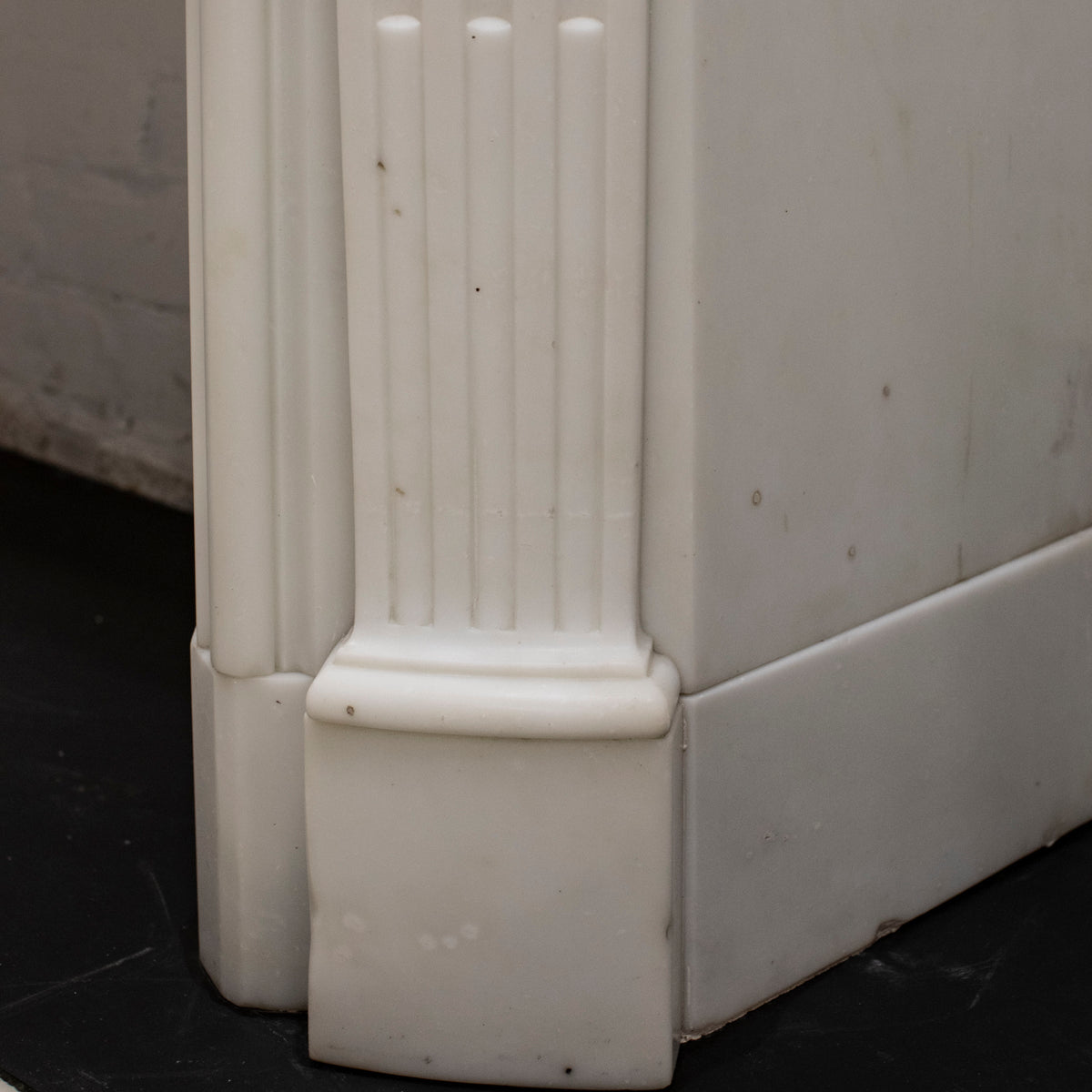 Antique Louis XV Rococo Style 19th Century Marble Fireplace | The Architectural Forum