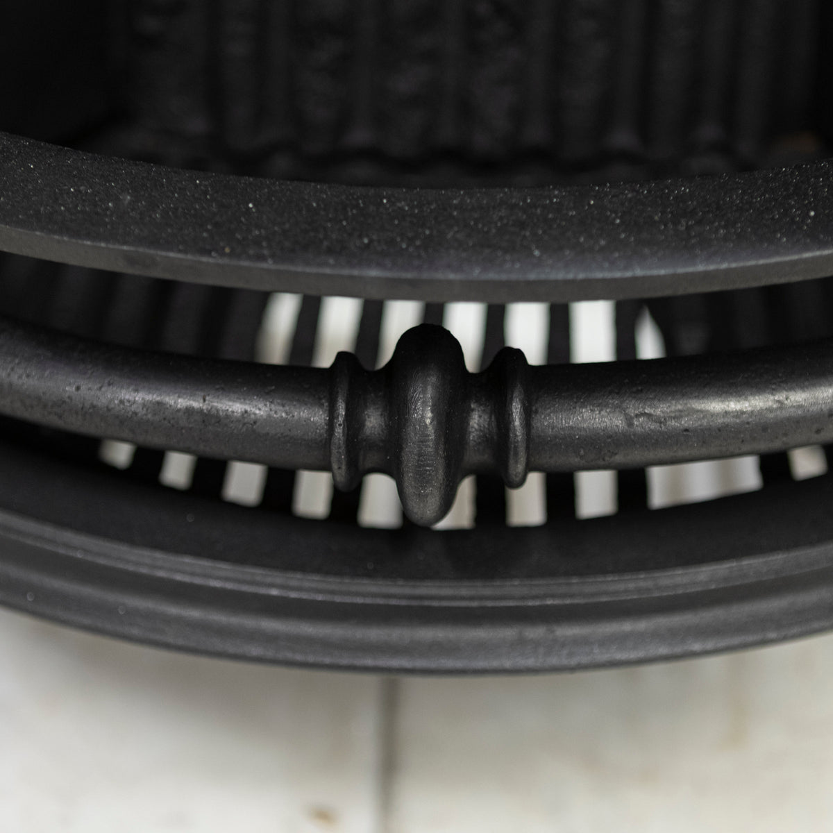 Antique Victorian Cast Iron Arched Fireplace Insert