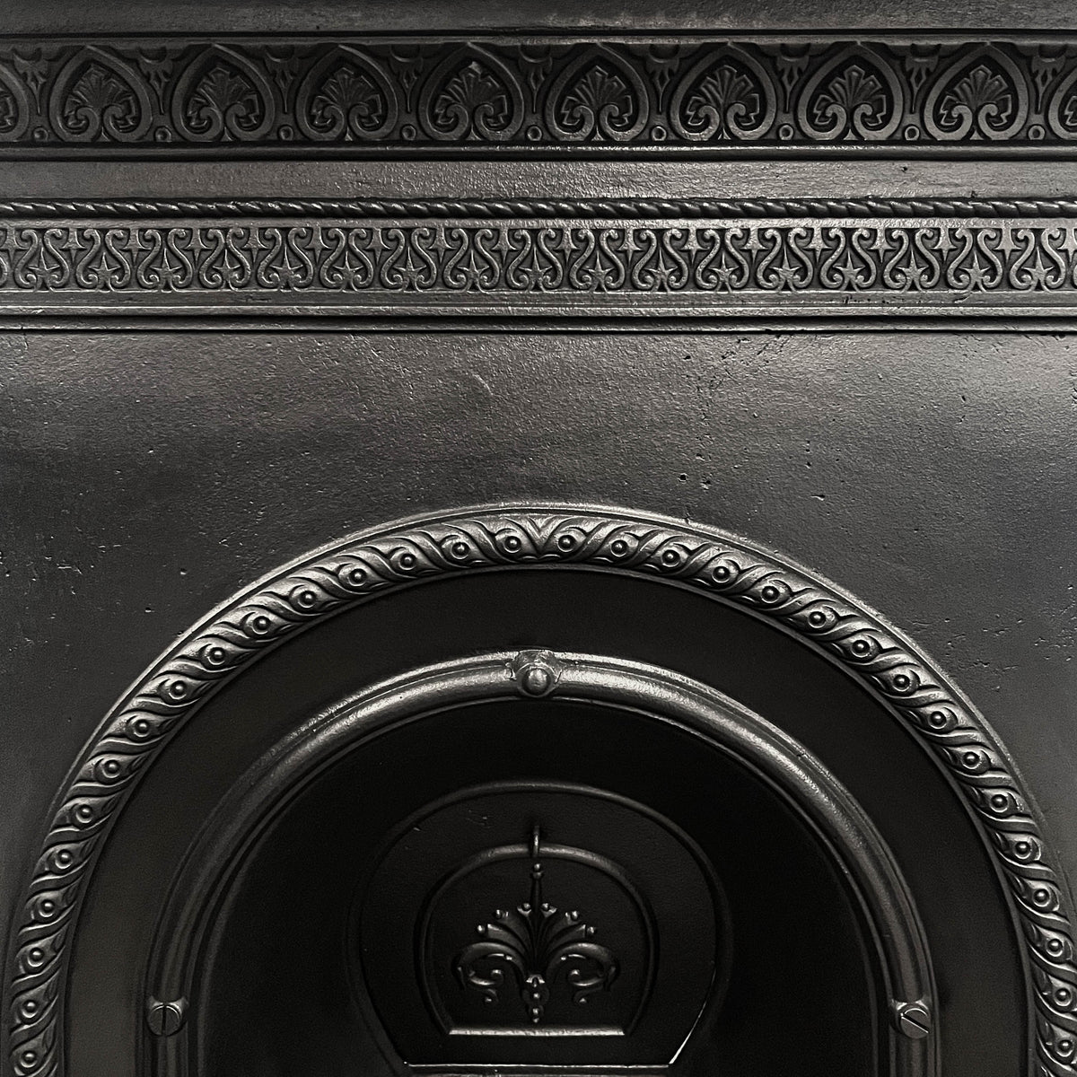 Antique Victorian Cast Iron Combination Fireplace | The Architectural Forum