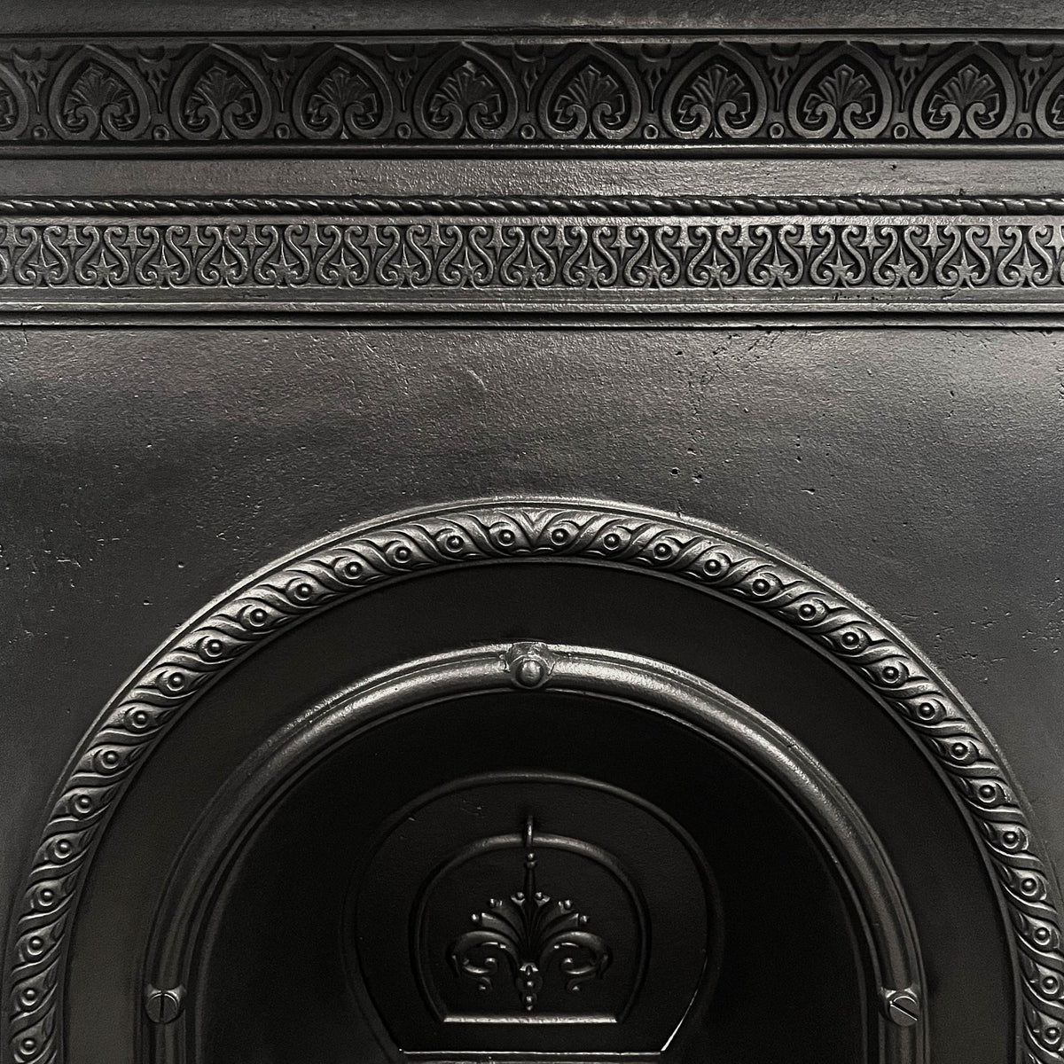 Antique Victorian Cast Iron Combination Fireplace | The Architectural Forum