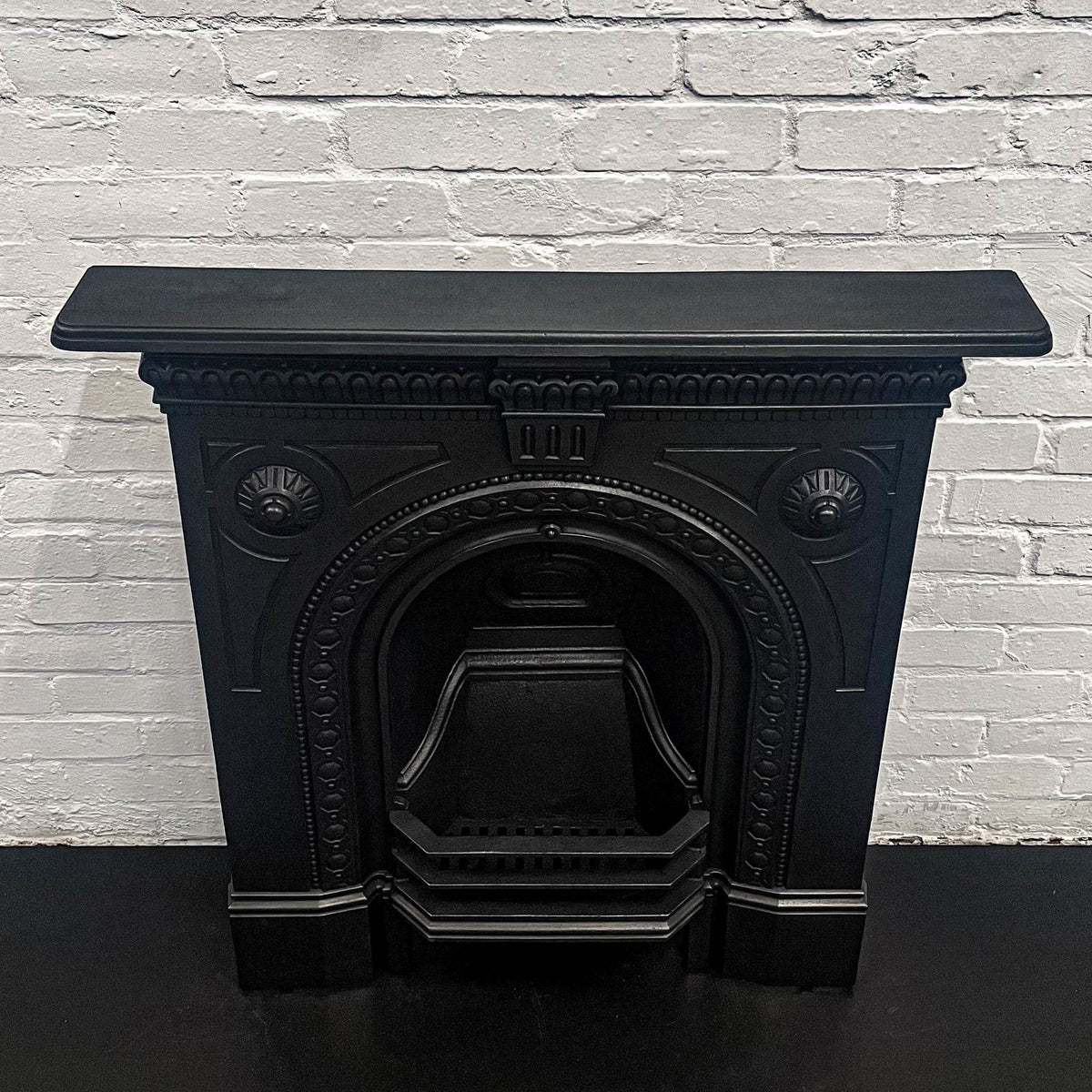 Antique Victorian Combination Cast Iron Fireplace | The Architectural Forum