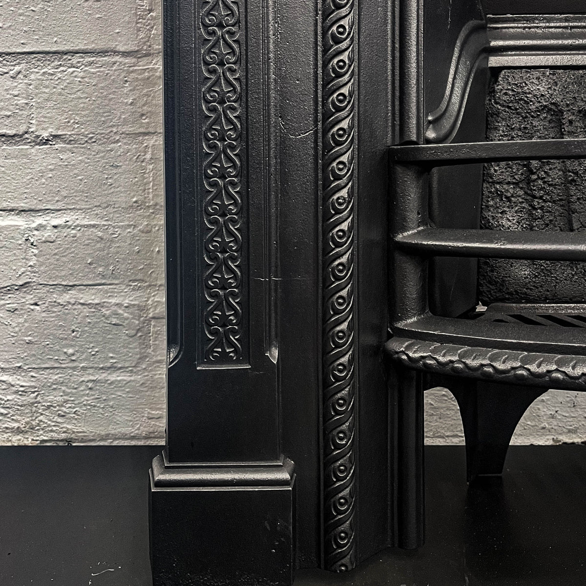 Antique Victorian Cast Iron Combination Fireplace | The Architectural Forum