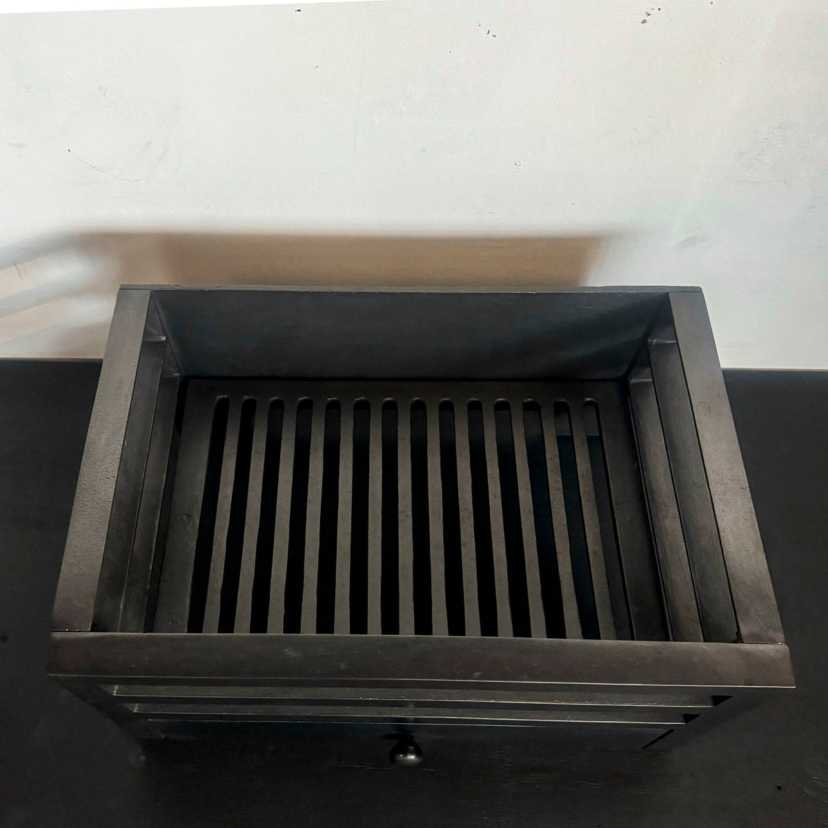 Reclaimed Cast Iron Fireplace Basket | The Architectural Forum