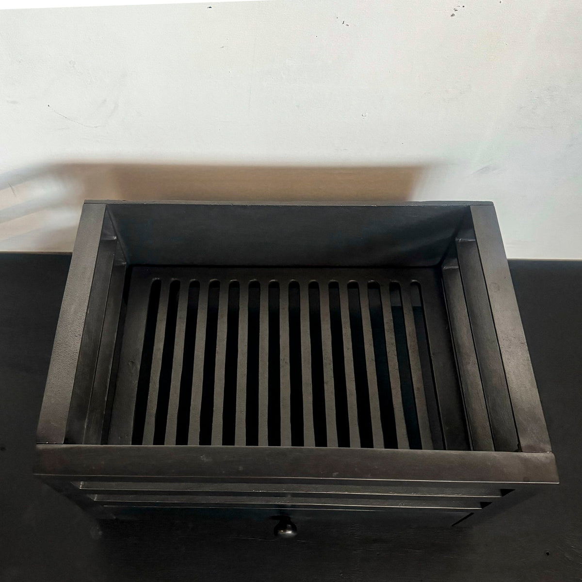 Reclaimed Cast Iron Fireplace Basket | The Architectural Forum