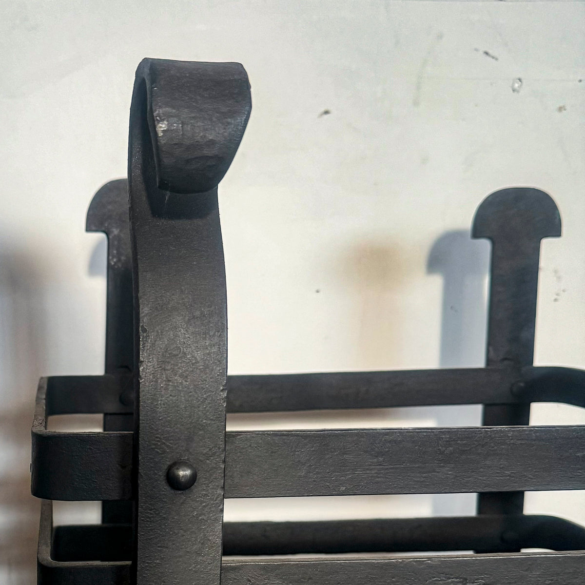 Reclaimed Antique Victorian Wrought Iron Fire Basket | The Architectural Forum