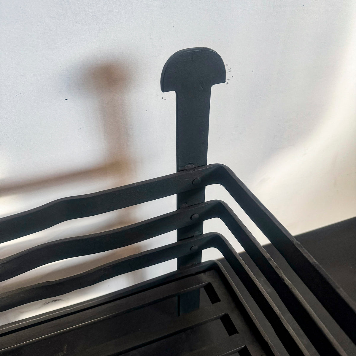 Reclaimed Antique Victorian Wrought Iron Fire Basket | The Architectural Forum