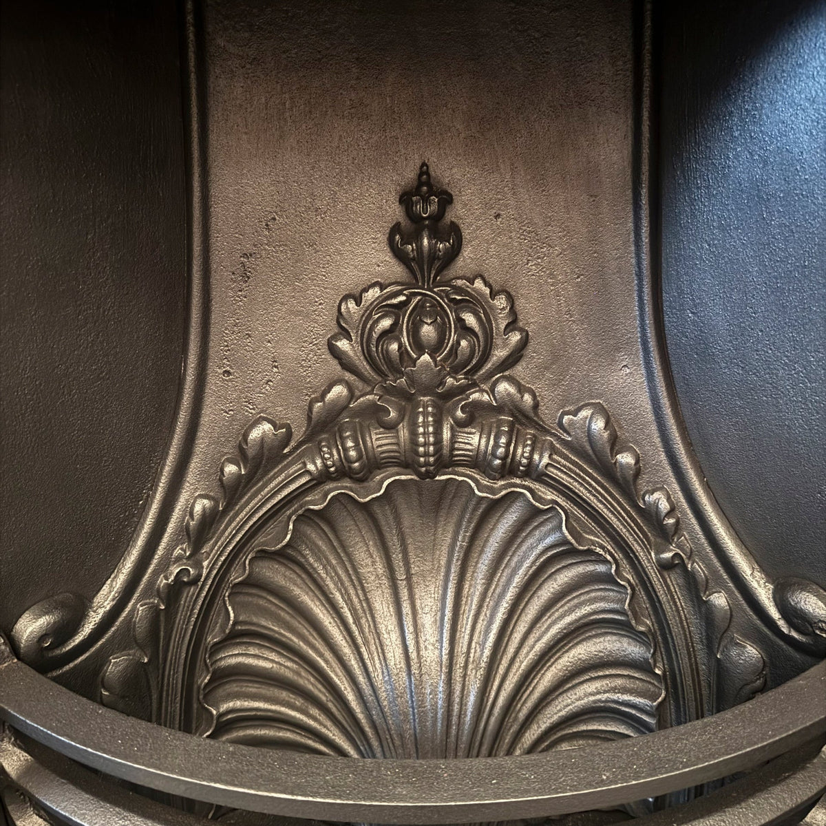 Antique Victorian Horseshoe Cast Iron Insert | The Architectural Forum