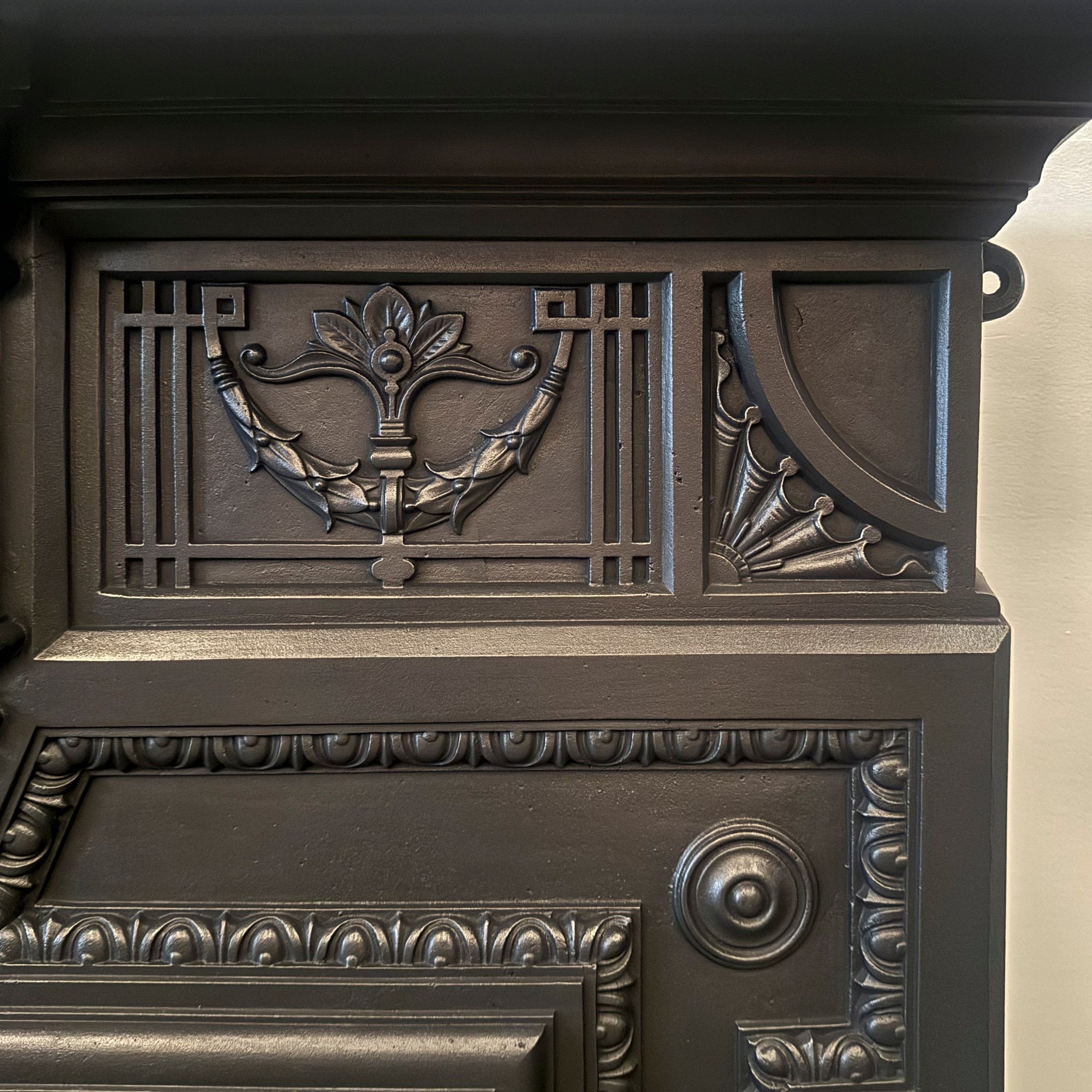 Antique Victorian Cast Iron Combination Fireplace | The Architectural Forum