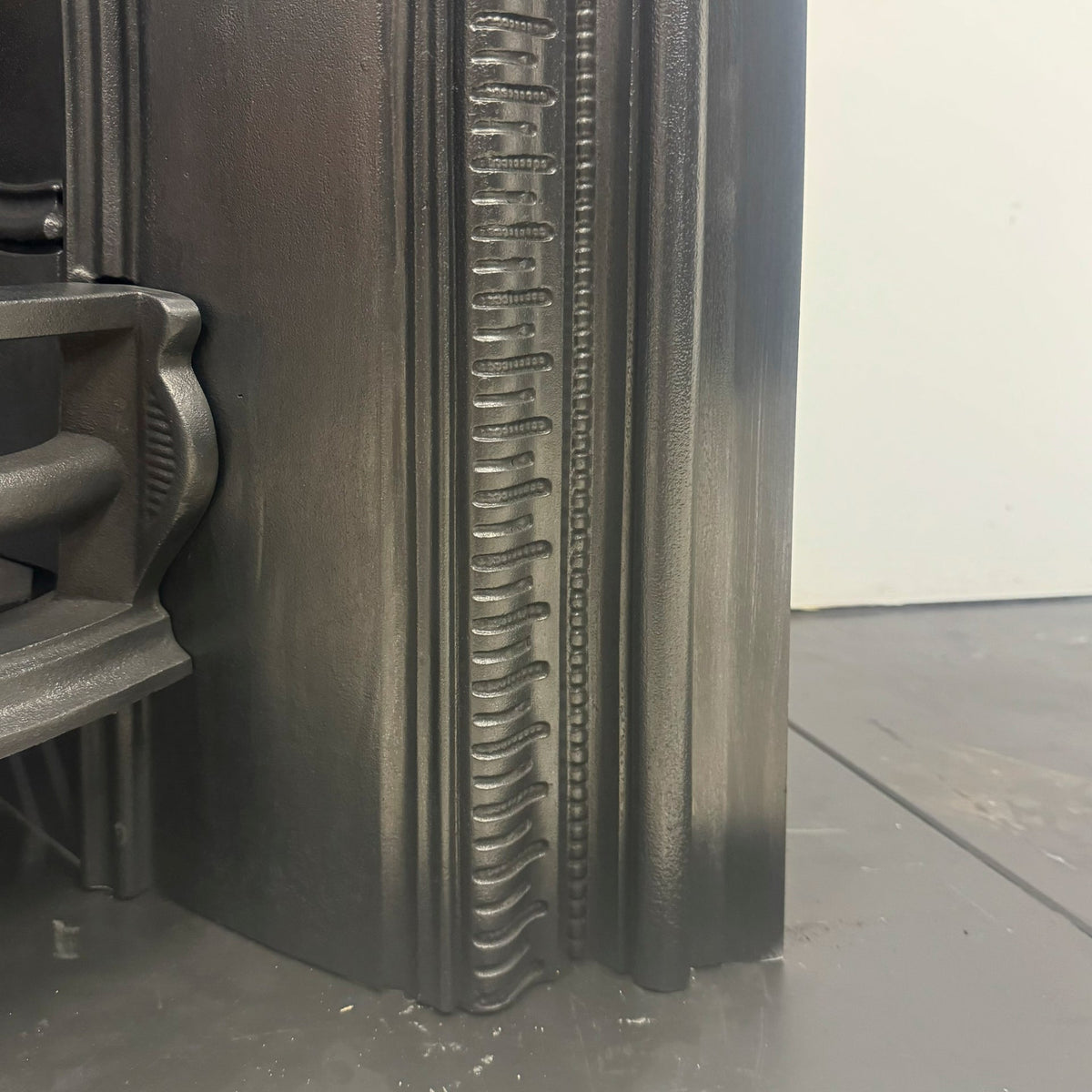Antique Victorian Cast Iron Arched Fireplace Insert | The Architectural Forum
