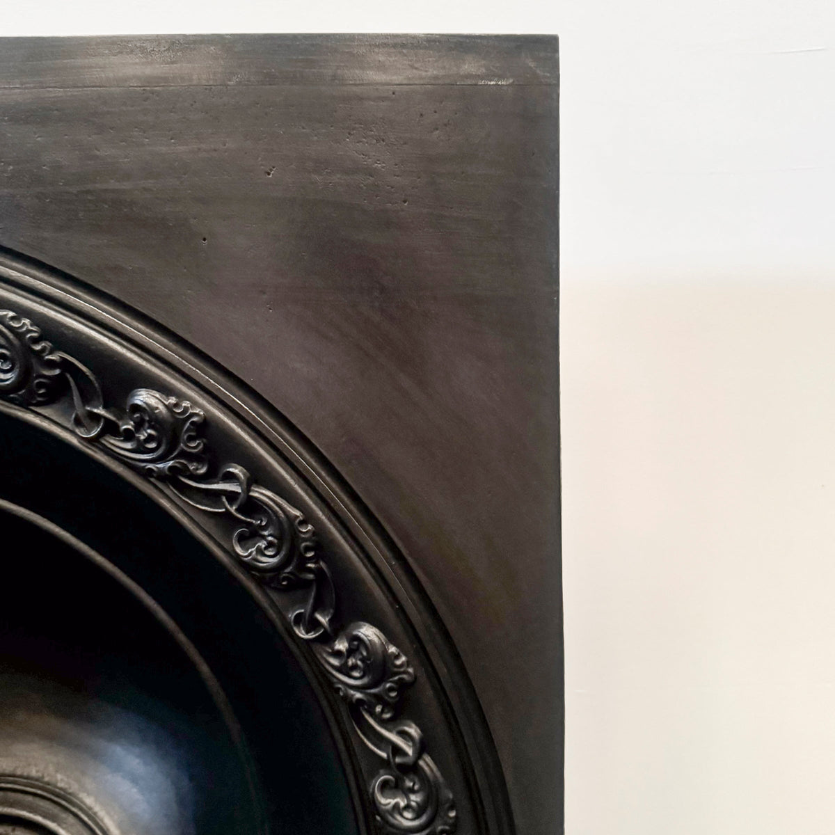 Antique Victorian Cast Iron Horseshoe Fireplace Insert | The Architectural Forum