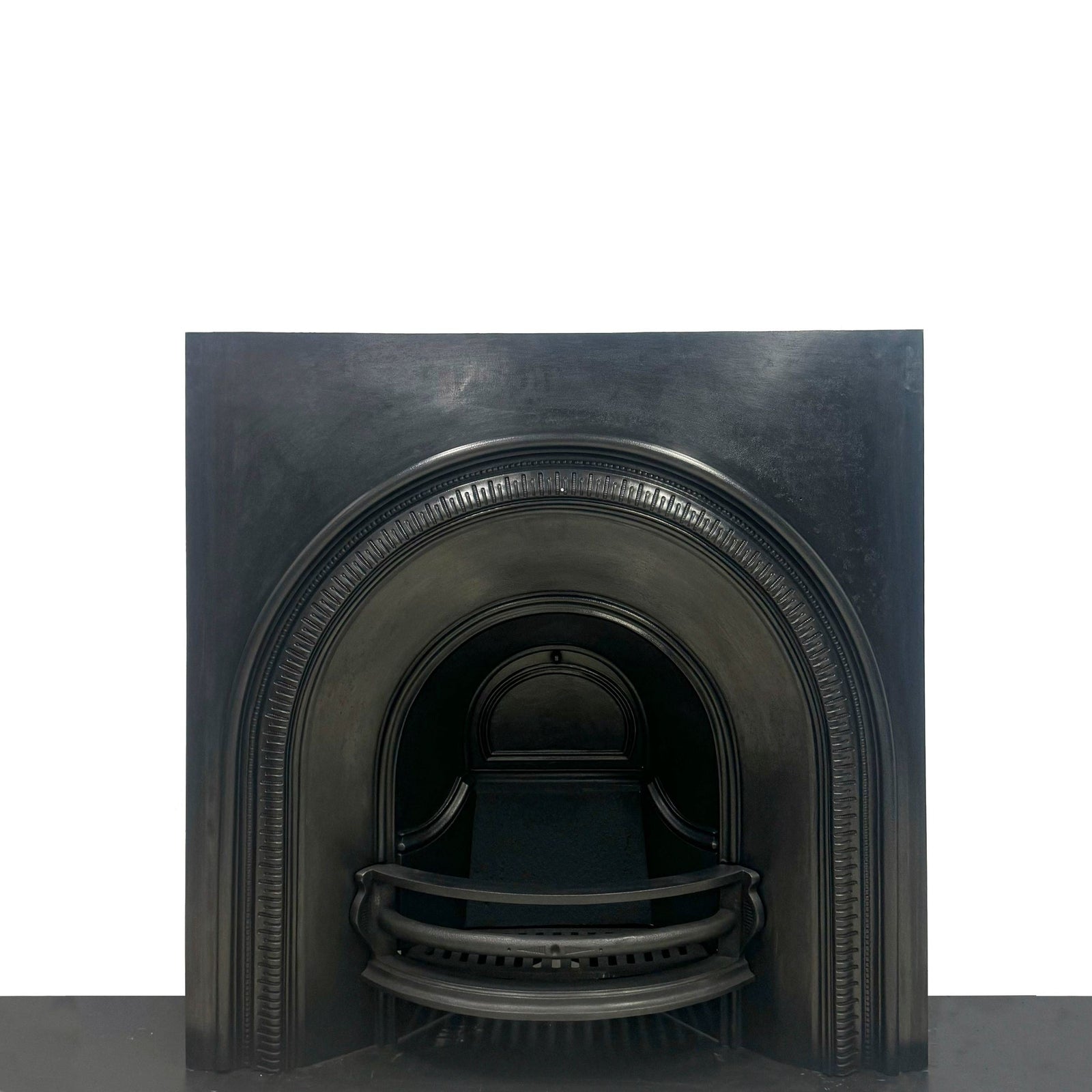 Antique Victorian Cast Iron Arched Fireplace Insert | The Architectural Forum