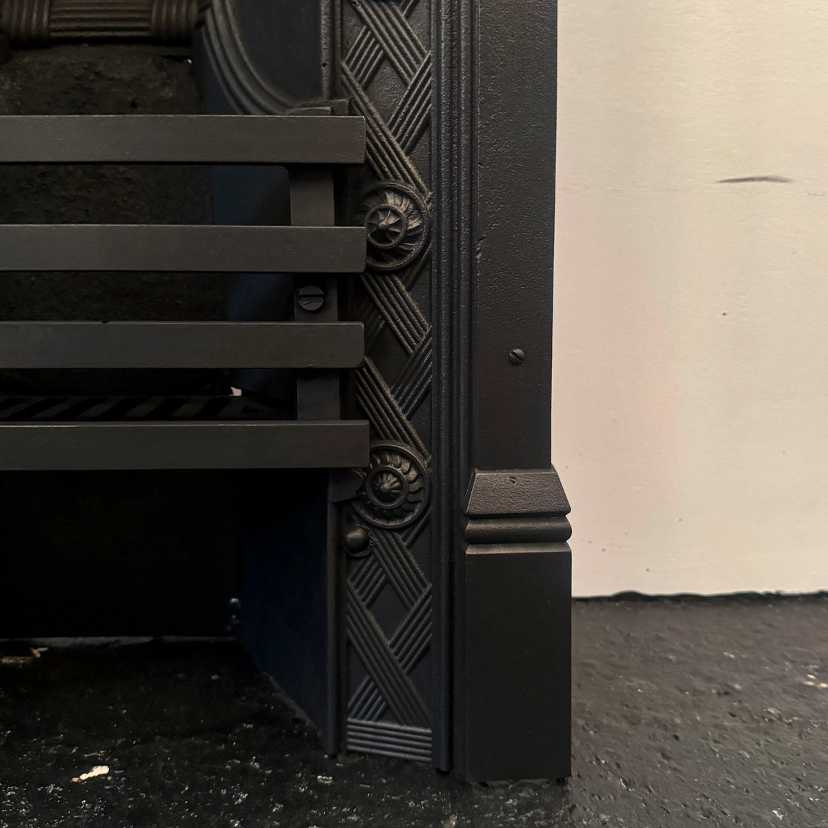 Antique Victorian Cast Iron Combination Fireplace | The Architectural Forum