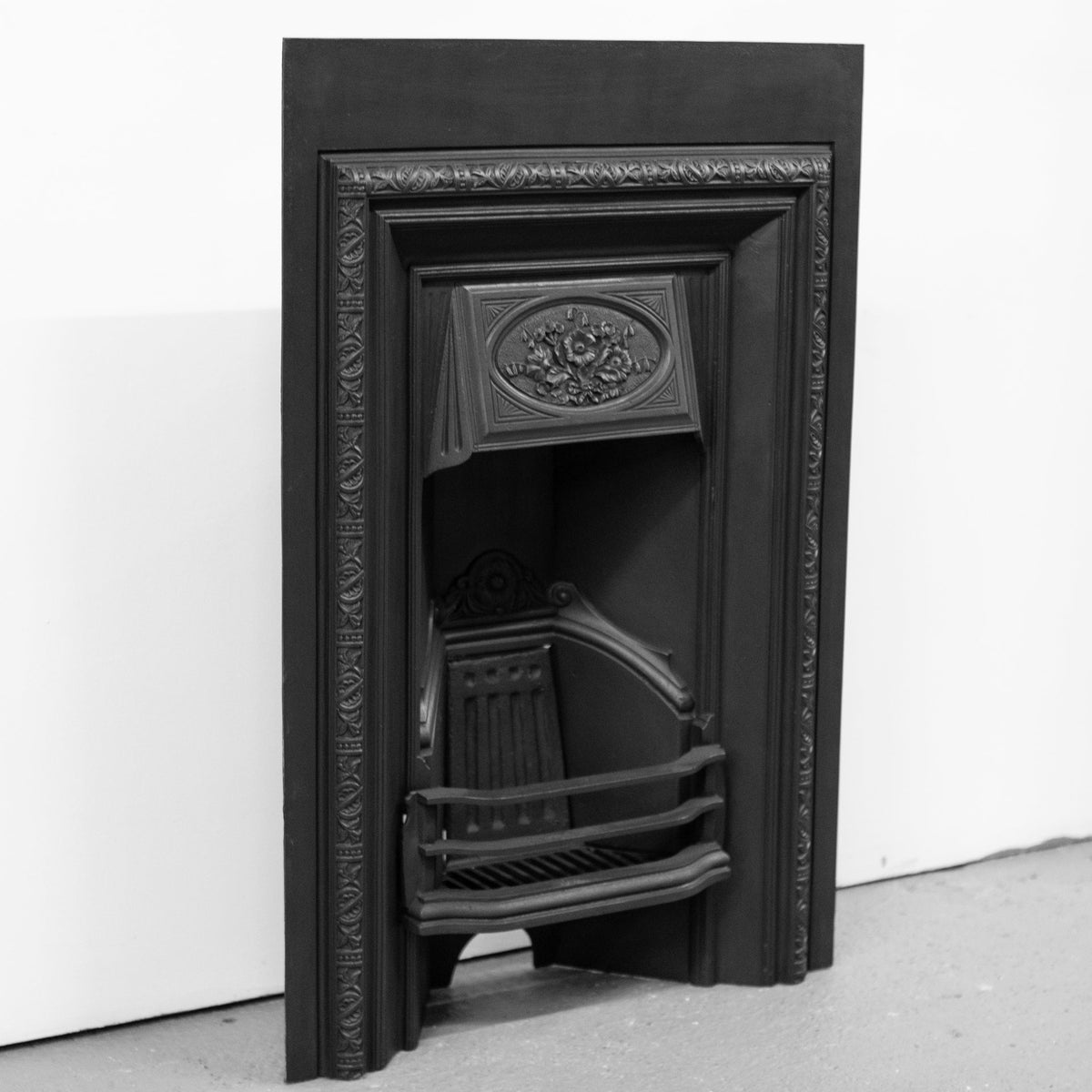 Antique Cast Iron Victorian Fireplace Insert | The Architectural Forum