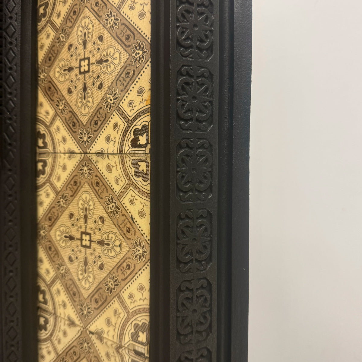 Antique Victorian Tiled Fireplace Insert | The Architectural Forum