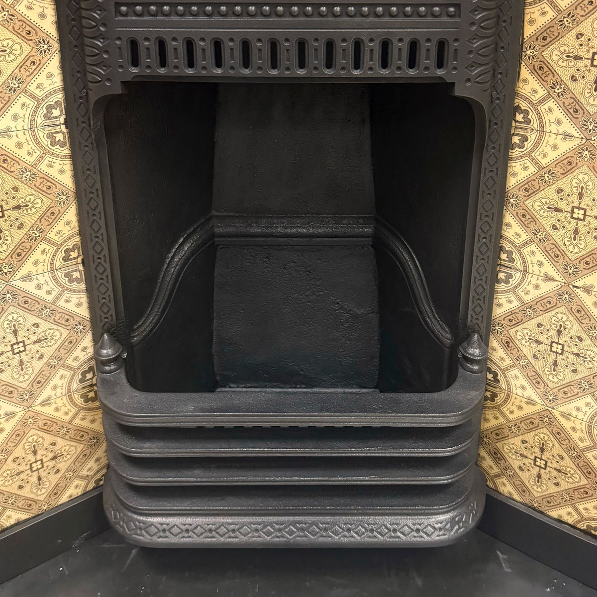 Antique Victorian Tiled Fireplace Insert | The Architectural Forum