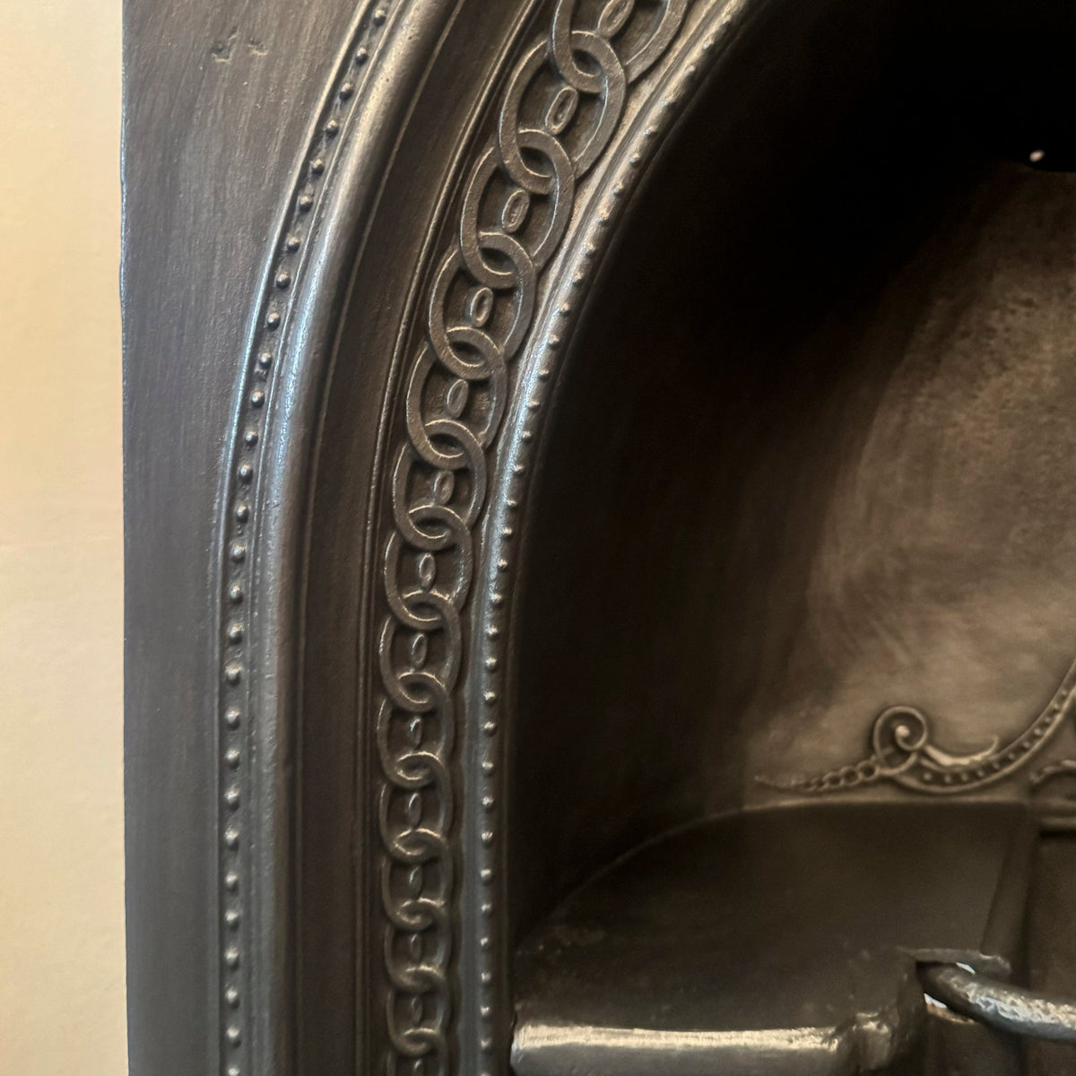 Antique Victorian Cast Iron Hob Grate Insert | The Architectural Forum