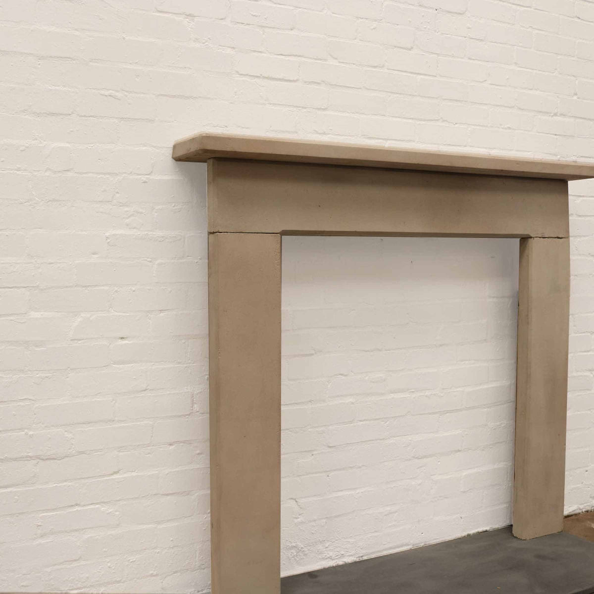 Antique Late 18th Century Limestone Fireplace Surround | The Architectural Forum