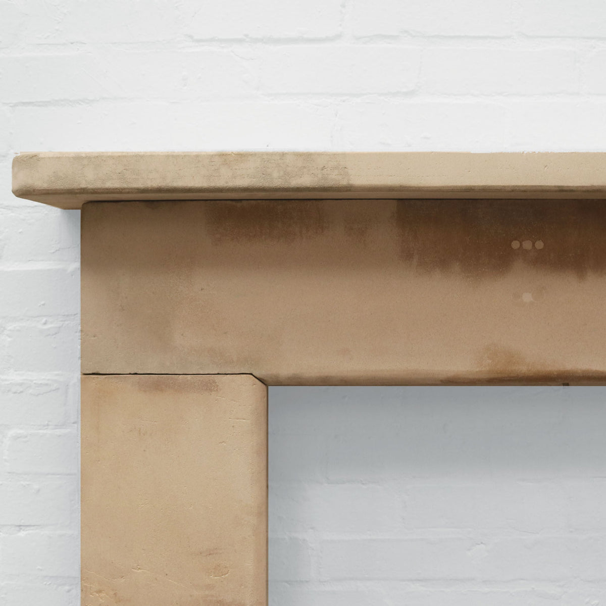 Antique Late 18th Century Limestone Fireplace Surround | The Architectural Forum