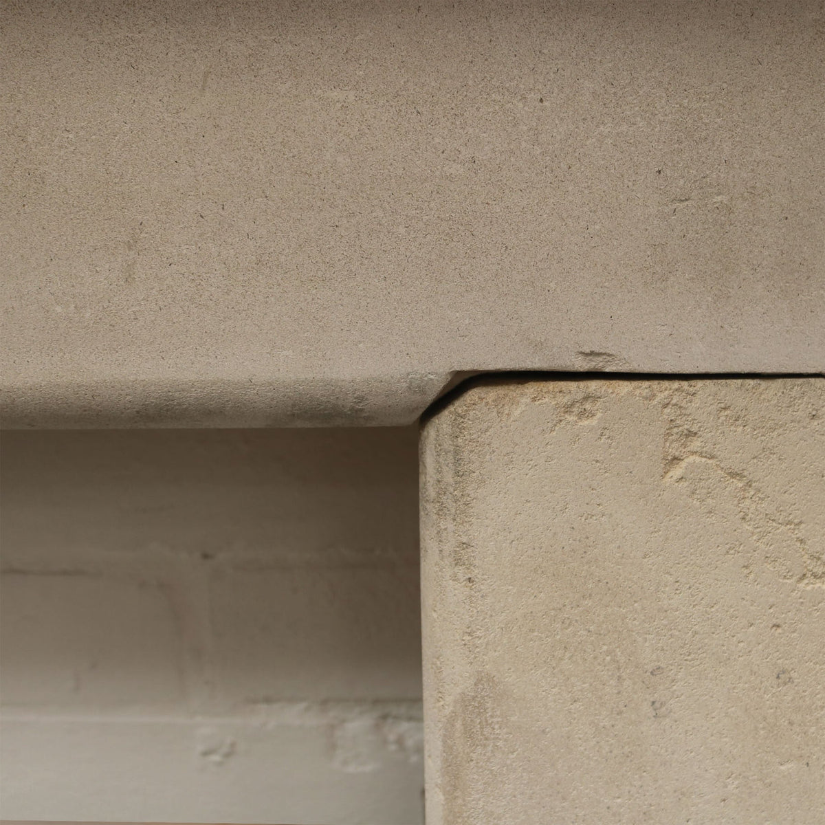 Antique Late 18th Century Limestone Fireplace Surround | The Architectural Forum