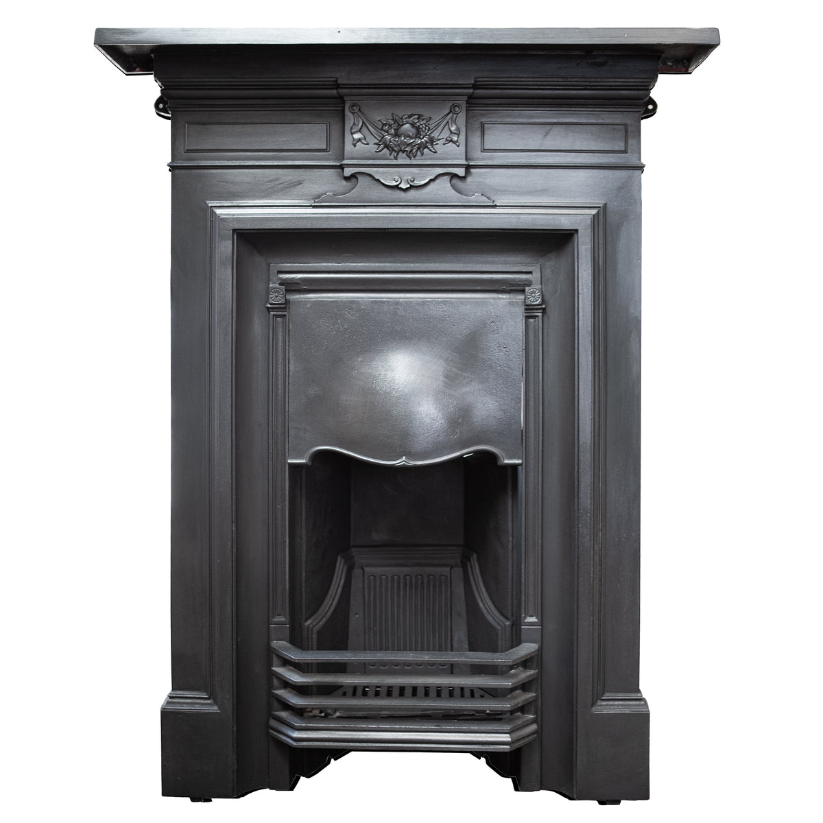 Antique Cast Iron Combination Fireplace | The Architectural Forum