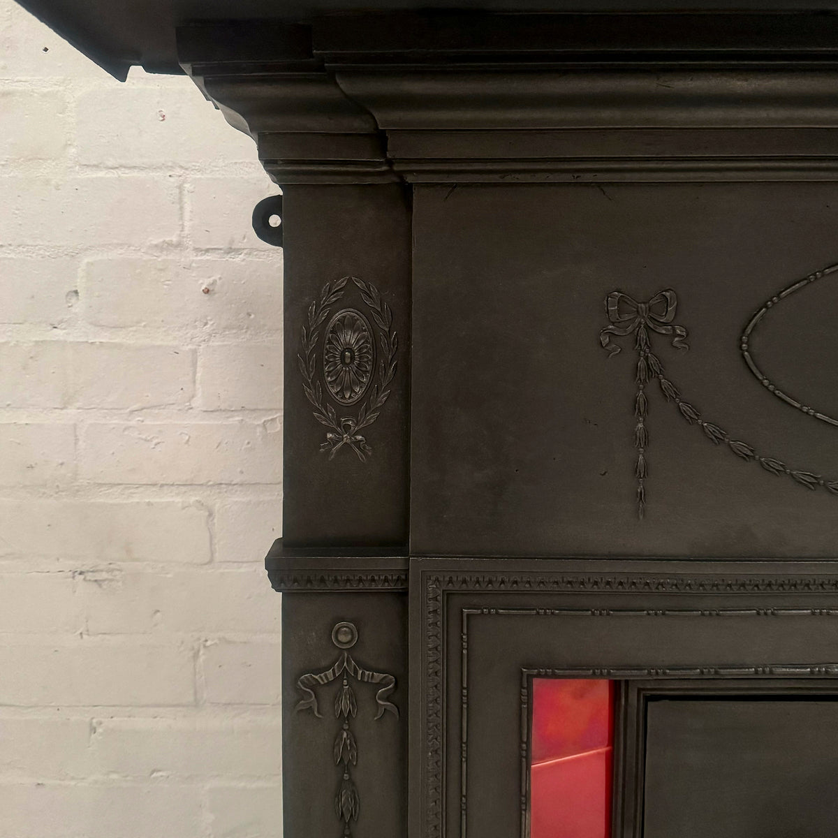 Antique Edwardian Tiled Combination Fireplace | The Architectural Forum