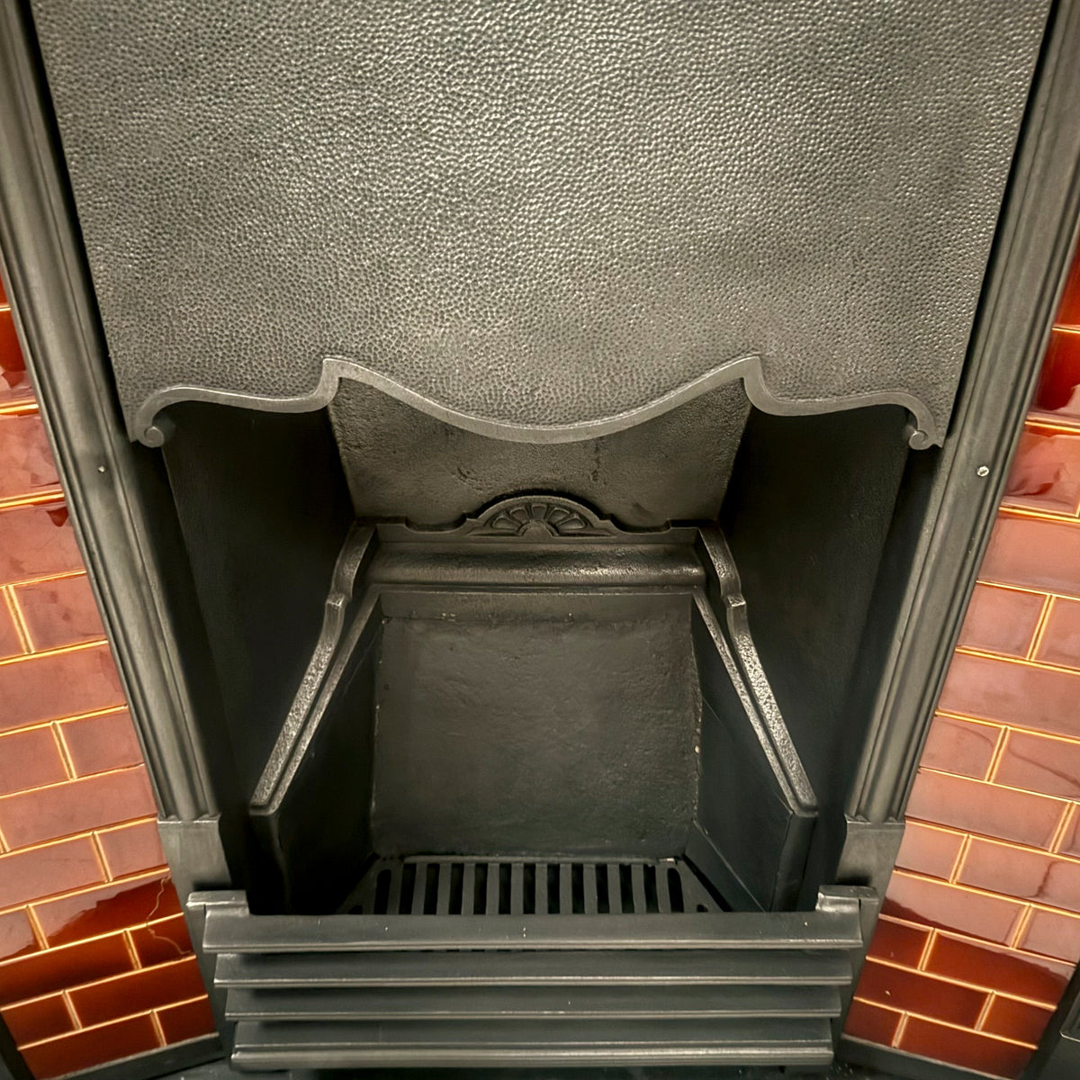 Antique Edwardian Tiled Combination Fireplace | The Architectural Forum